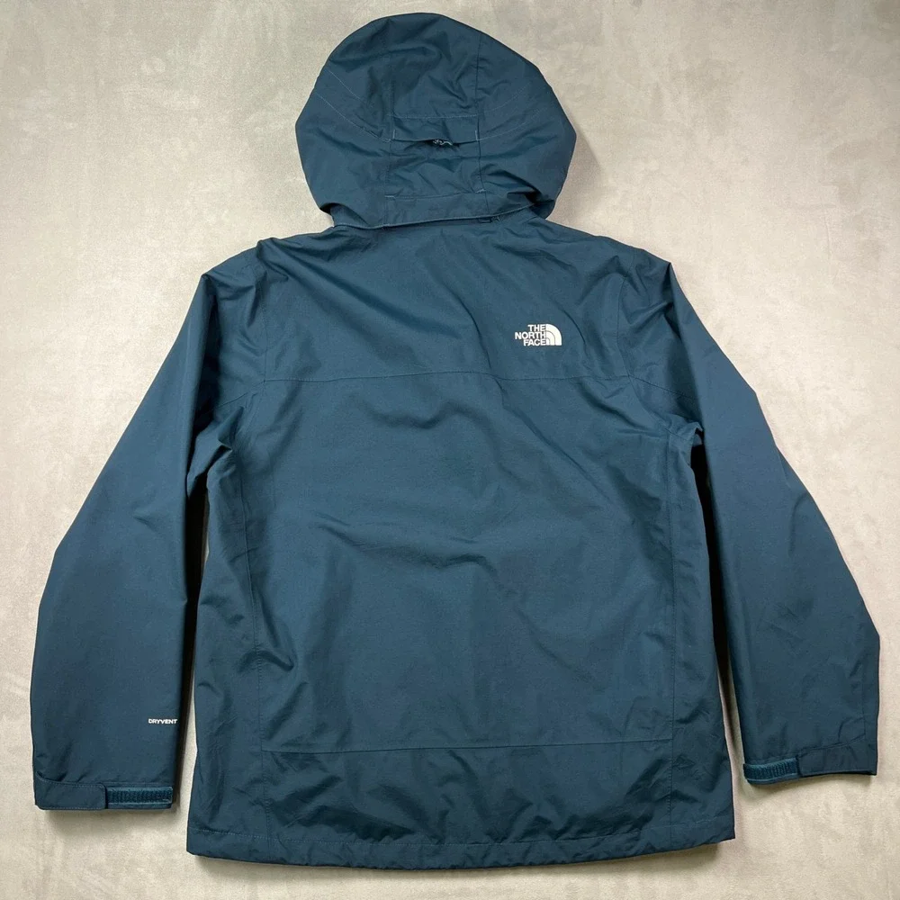 The North Face Lone Peak Triclimate 2 Jacket Mens M Blue‎ Outer Shell Rare Color